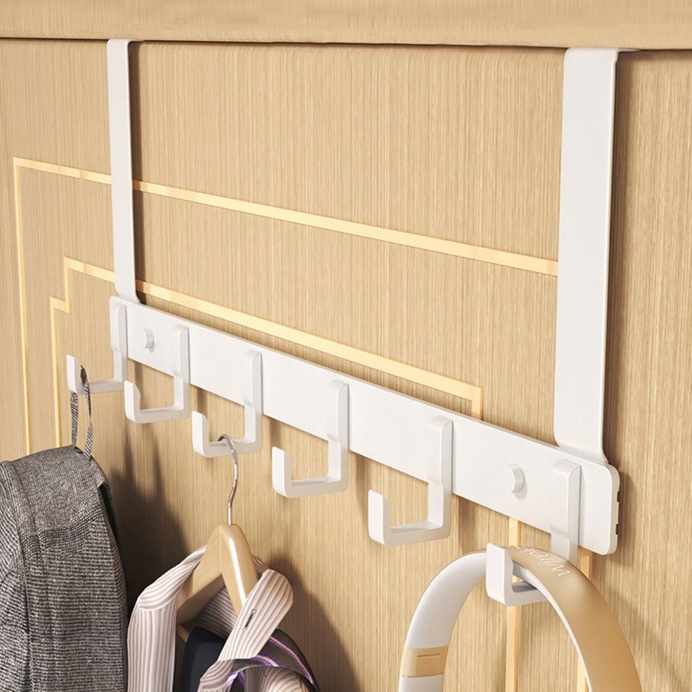 Tiny Home Bathroom Kit - Hooks Over The Door 6 Hooks