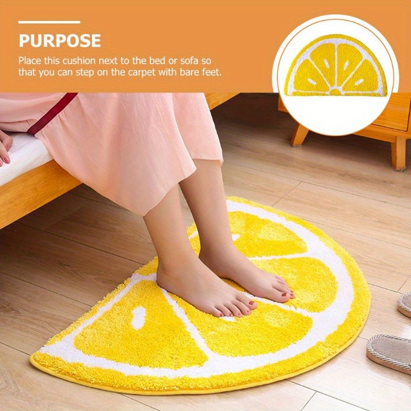 Zara Home Bathroom Rug - VIKAMA Fresh Lemon Style Bathroom Floor
