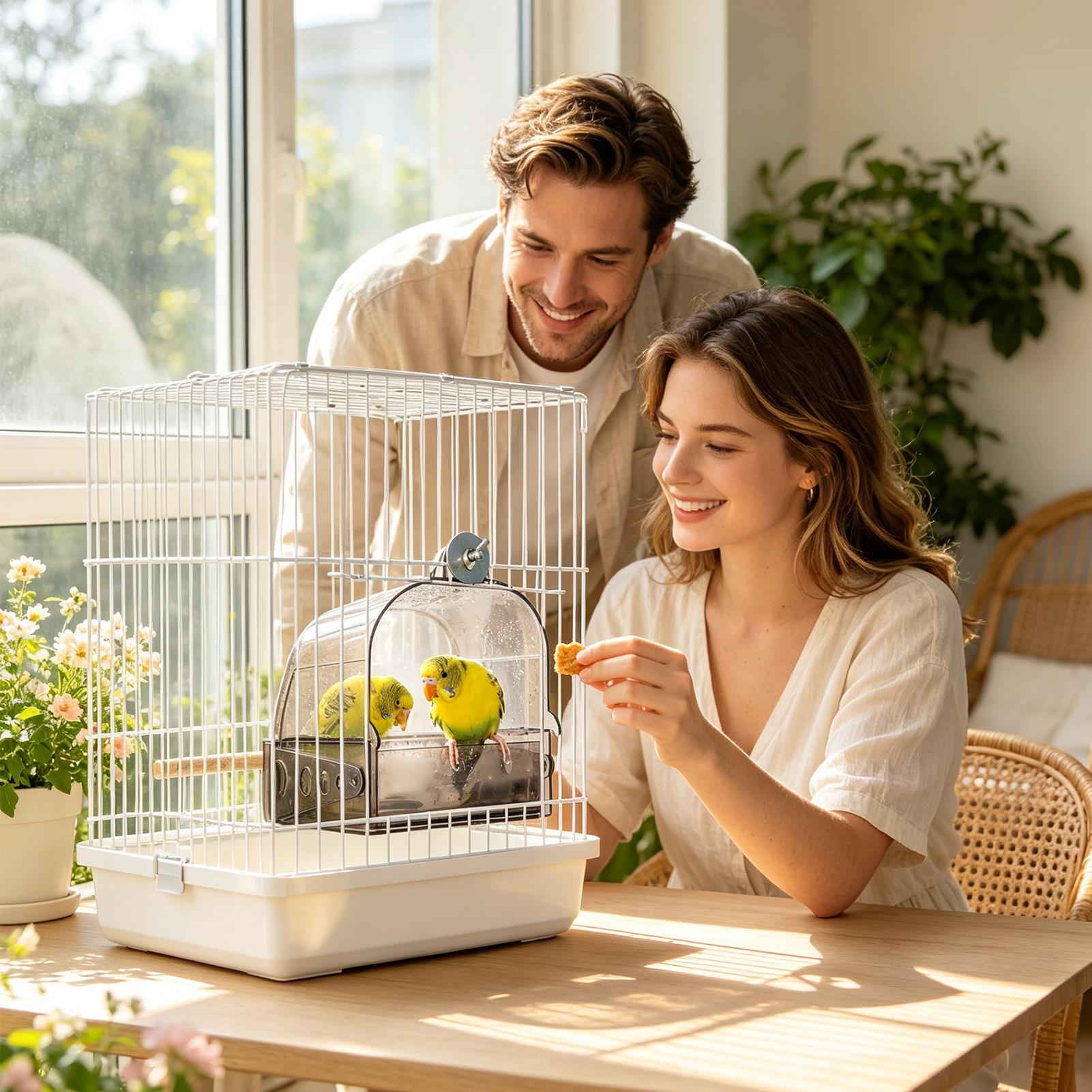 Home Bath - Bird Bath For Cage Detachable Hangable