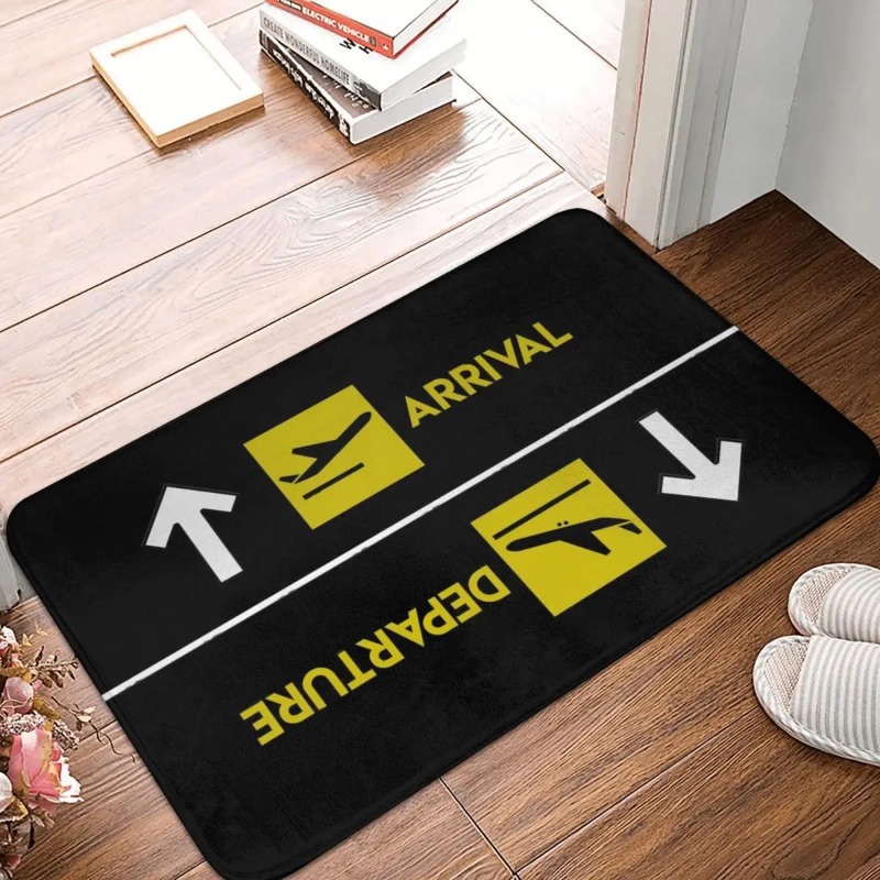 Airport Arrivals Departures Do - Home Bathroom Door Signs 评论和价格