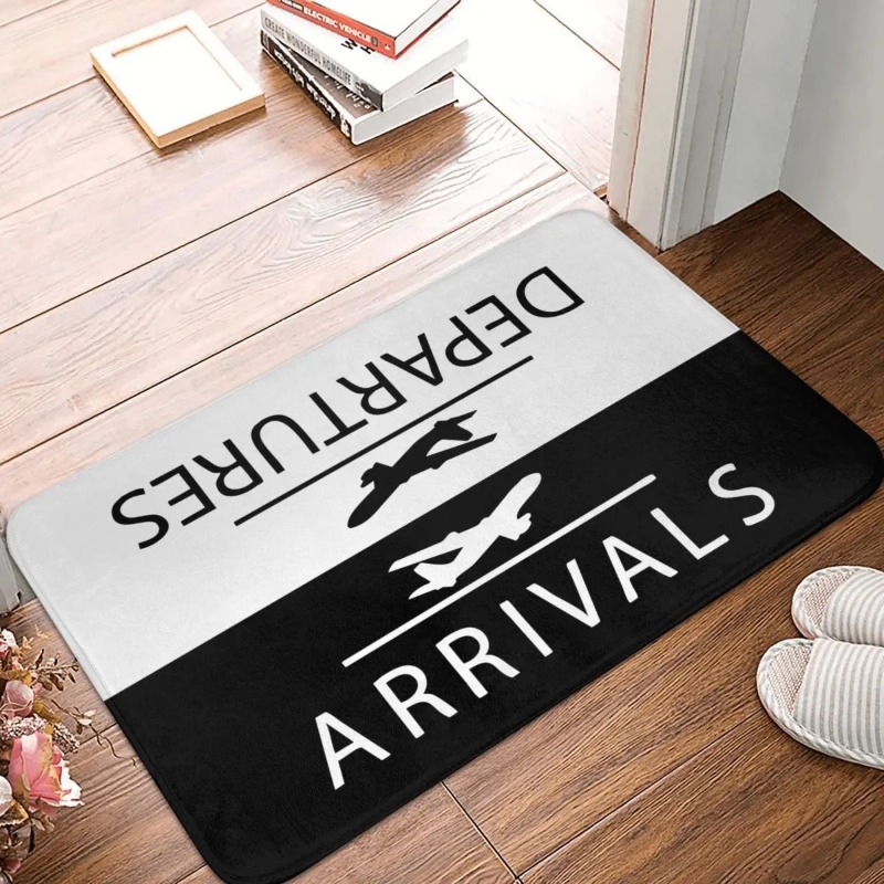 Airport Arrivals Departures Do - Home Bathroom Door Signs 评论和价格