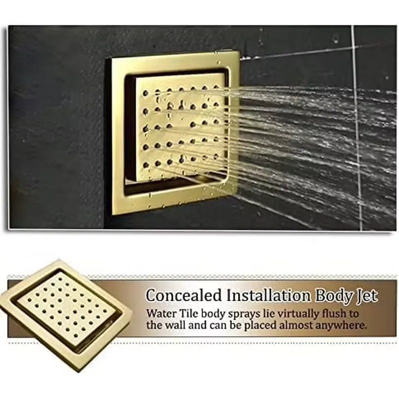Smart LED Shower Set Bathroom  - Home Bathroom 评论和价格