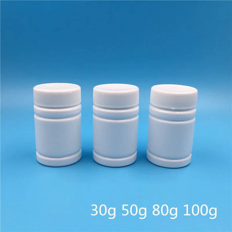 50 Pcs HDPE White Plastic Empt - Bath Salts Jar 评论和价格