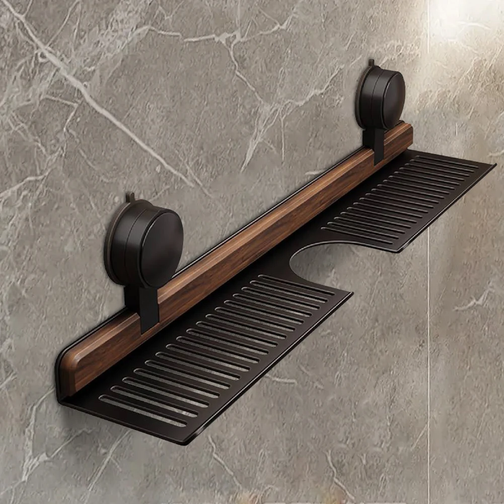 E5 Walnut Suction Cup Bathroom - Tiny Home Bathroom Kit 评论和价格