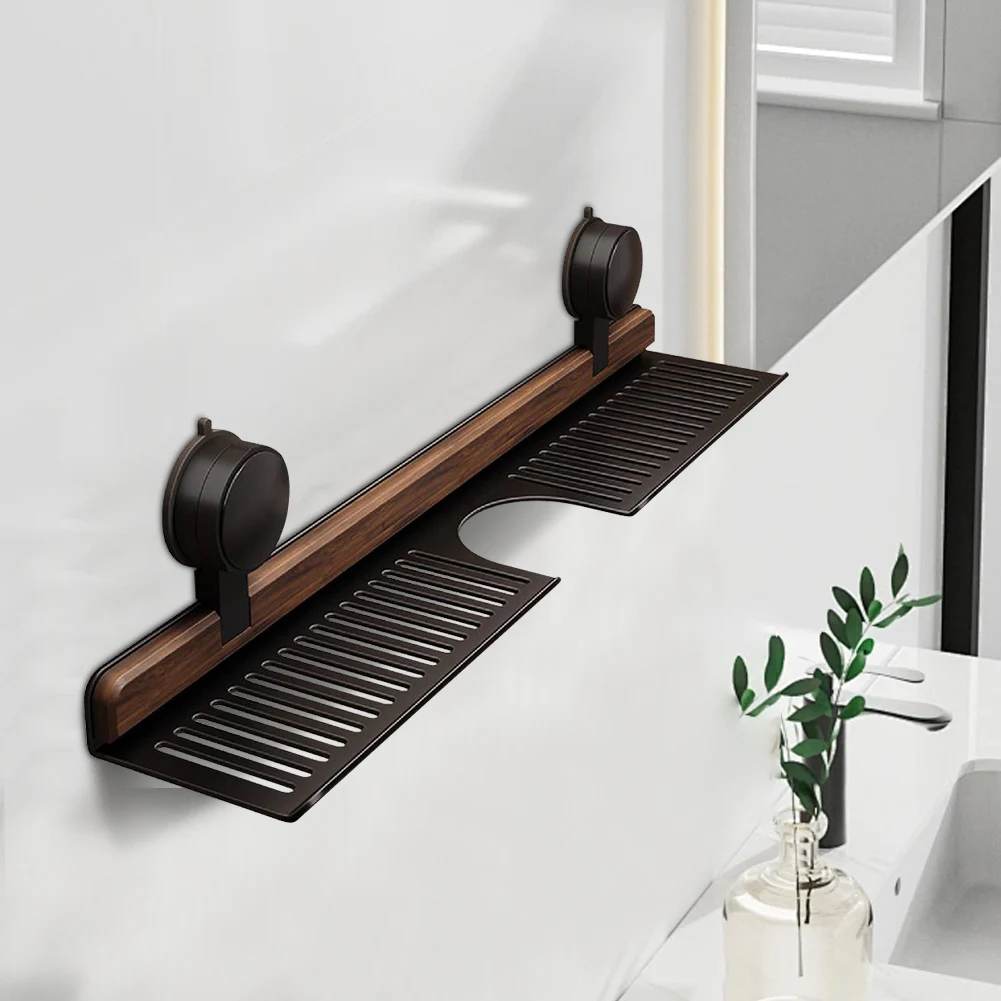 E5 Walnut Suction Cup Bathroom - Tiny Home Bathroom Kit 评论和价格
