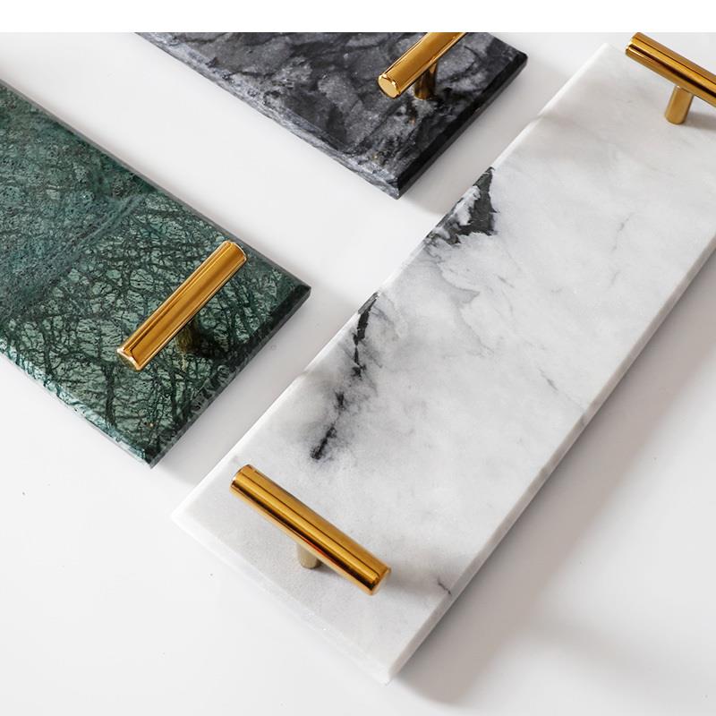 Nordic Natural Marble Tray Dec - Tiny Home Bathroom Kit 评论和价格