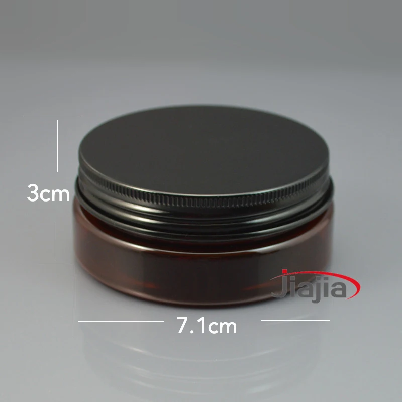50g Brown Plastic Jar Empty Ti - Bath Salts Jar 评论和价格