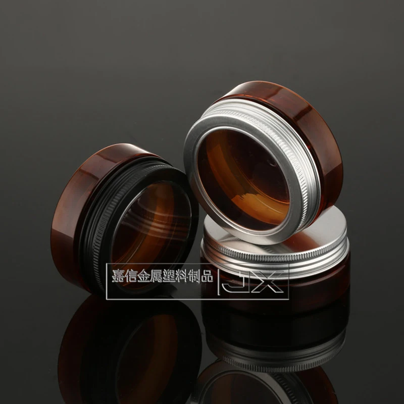 50g Brown Plastic Jar Empty Ti - Bath Salts Jar 评论和价格