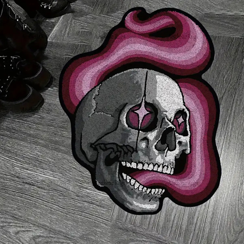 VIKAMA garbage rock style skel - Zara Home Bathroom Rug 评论和价格