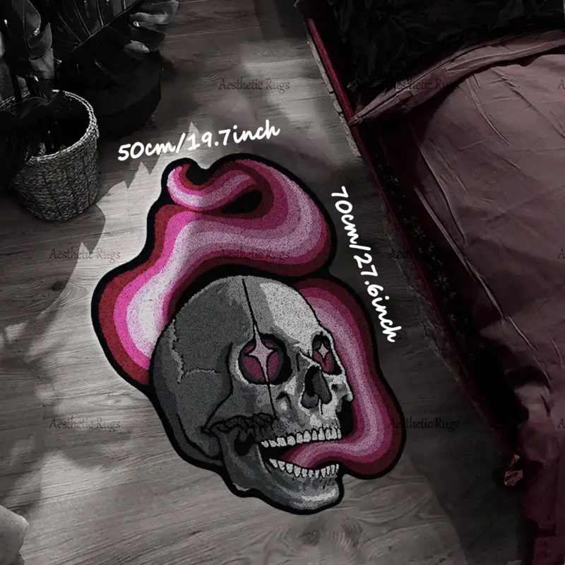 VIKAMA garbage rock style skel - Zara Home Bathroom Rug 评论和价格