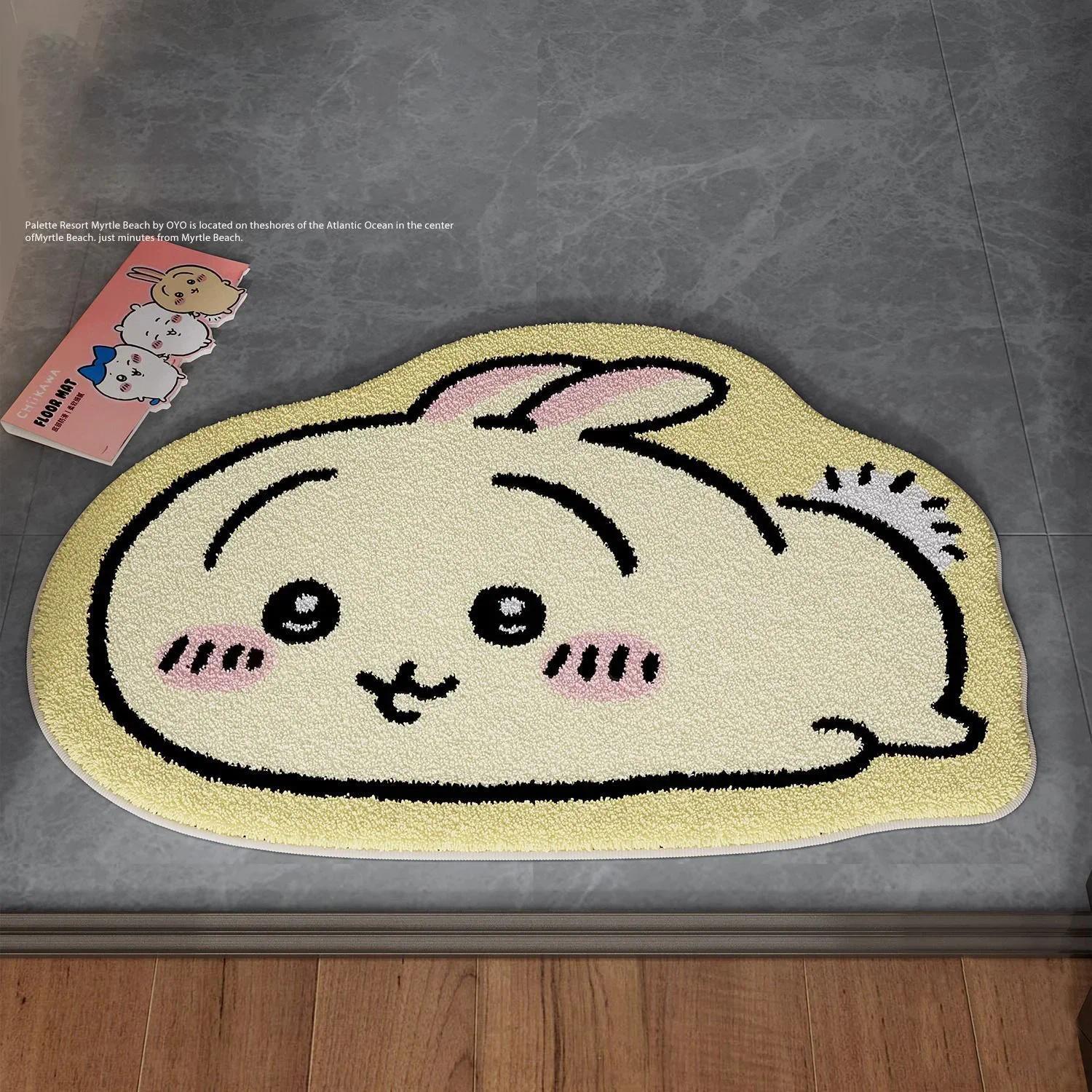 Cartoon Bath Mat Soft and Fluf - Tiny Home Bathroom Kit 评论和价格
