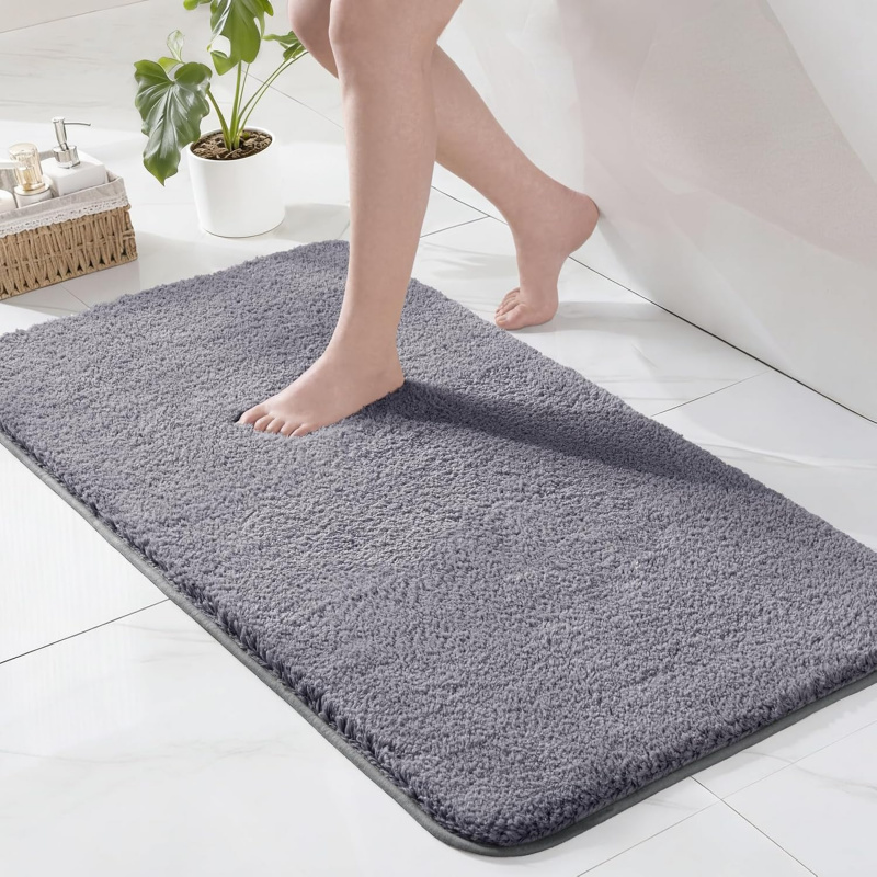VIKAMA Multi Size Navy Blue Ba - Zara Home Bathroom Rug 评论和价格