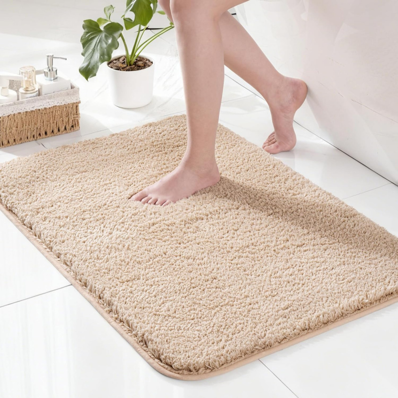 VIKAMA Multi Size Navy Blue Ba - Zara Home Bathroom Rug 评论和价格