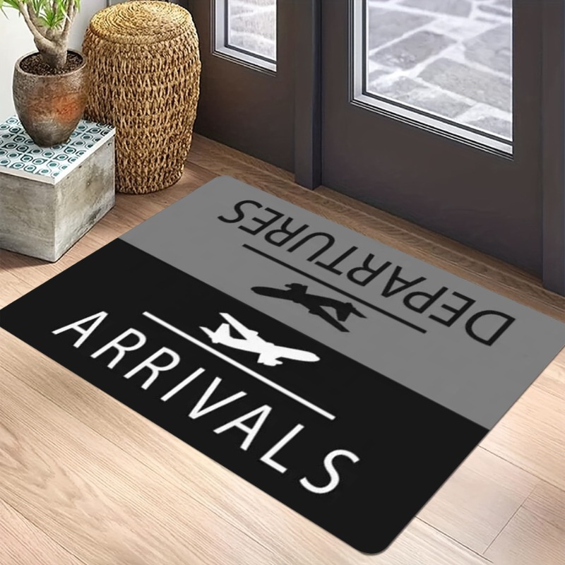 Aviation Theme Carpet Mat - Ai - Home Bathroom Door Signs 评论和价格
