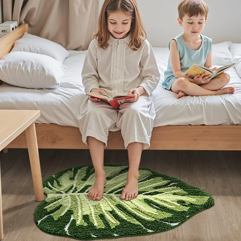 VIKAMA Non-Slip Bath Mat Green - Zara Home Bathroom Rug 评论和价格