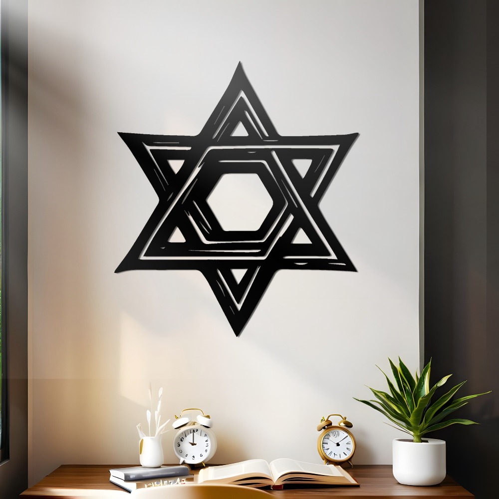 CIFBUY Iron Wall Art Star of D - Home & Bathroom Building Products Pte Ltd Reviews 评论和价格