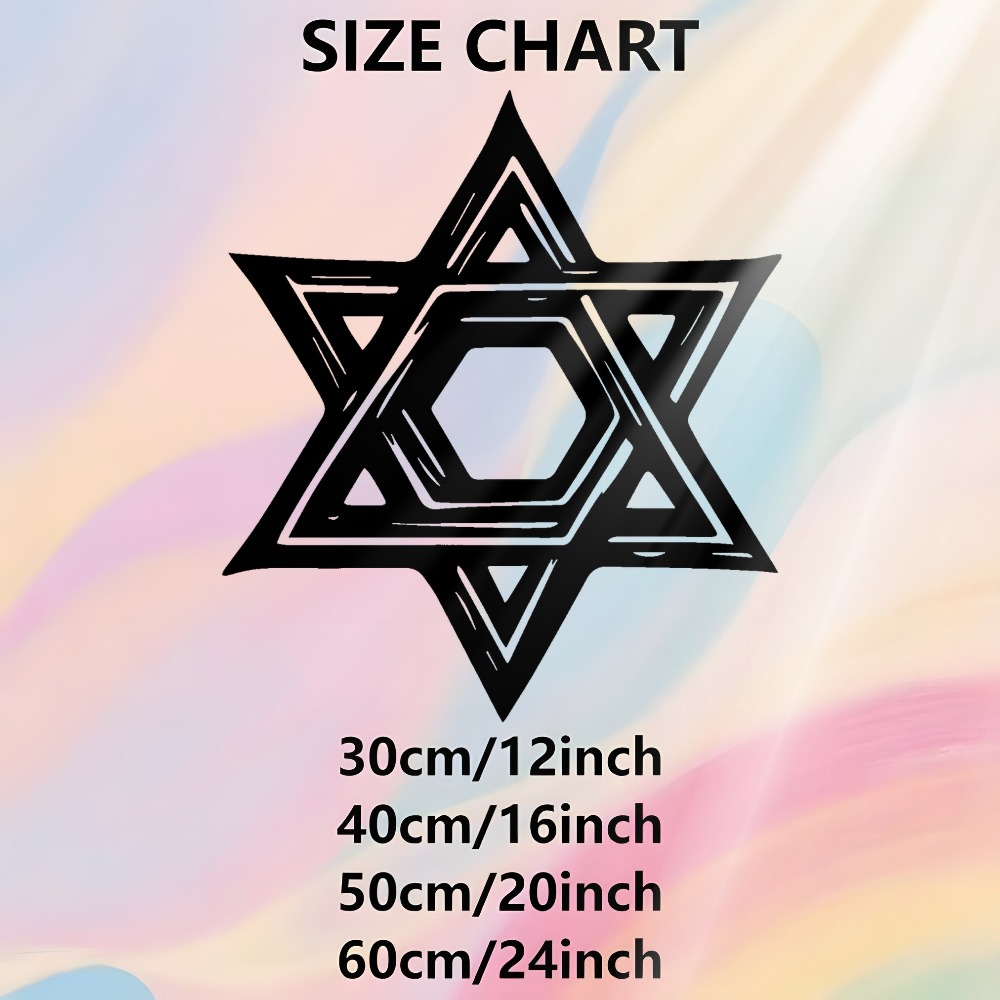 CIFBUY Iron Wall Art Star of D - Home & Bathroom Building Products Pte Ltd Reviews 评论和价格