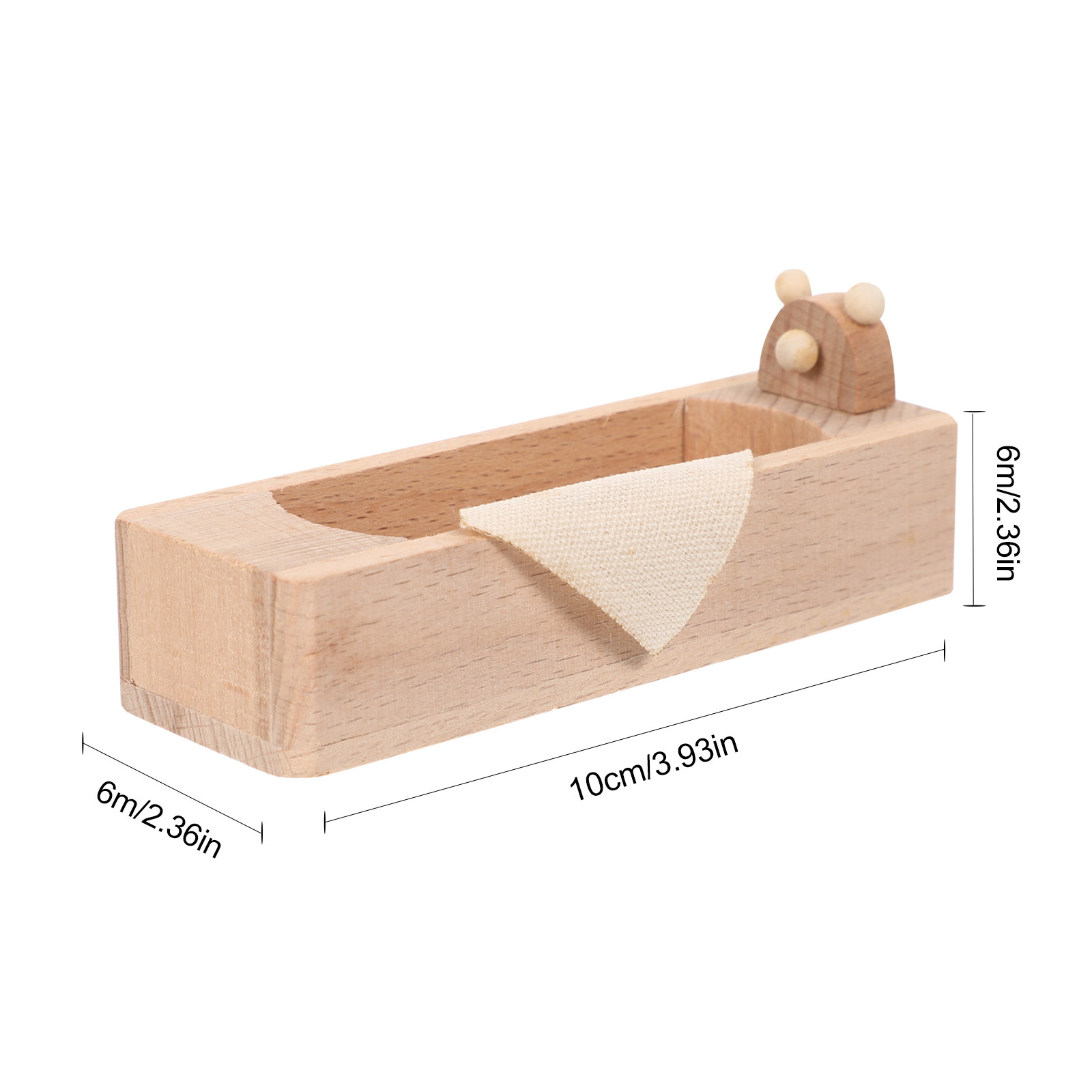 1Set Safe Natural Wood Mini Ba - Tiny Home Bathroom Kit 评论和价格