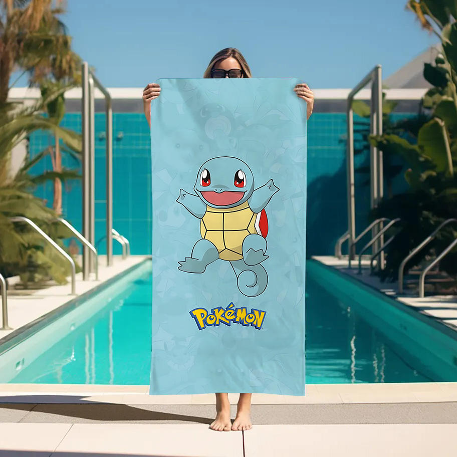 1pc Large Pokemon Bath Towel S - Home Essentials Bathroom Accessories 评论和价格