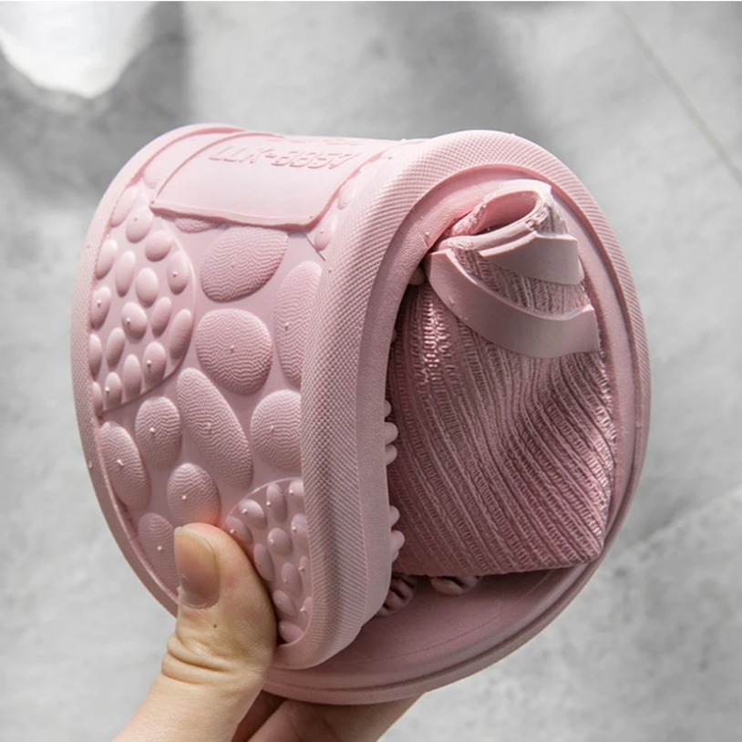 Summer Women Men Slippers Foot - Home One Bathroom 评论和价格