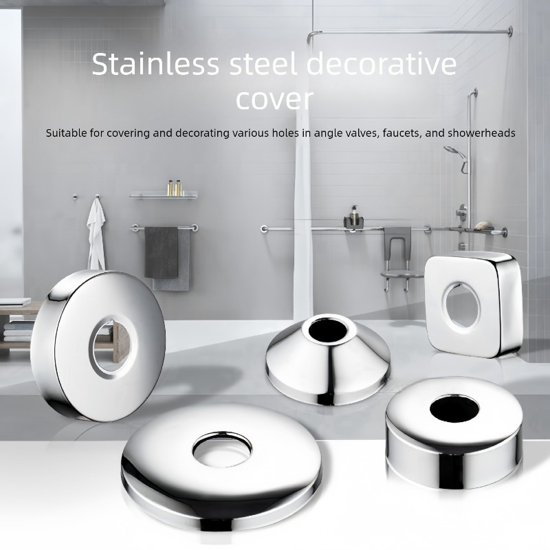 Stainless Steel Pipe Trim Cove - Tiny Home Bathroom Kit 评论和价格