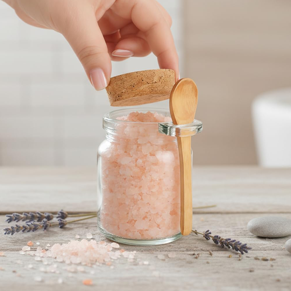 Sugar Scrub Containers, Bath S - Bath Salts Jar 评论和价格