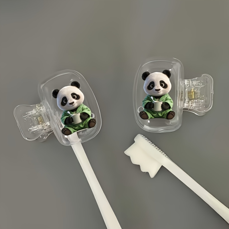 Cute Panda in Green Pajamas 2p - Home Essentials Bathroom Accessories 评论和价格