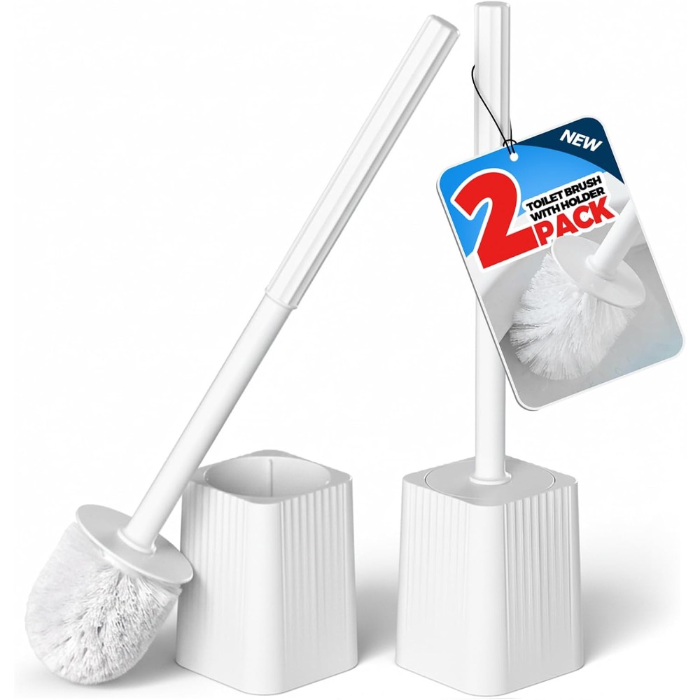 Toilet Bowl Brush and Holder S - Home Essentials Bathroom Accessories 评论和价格