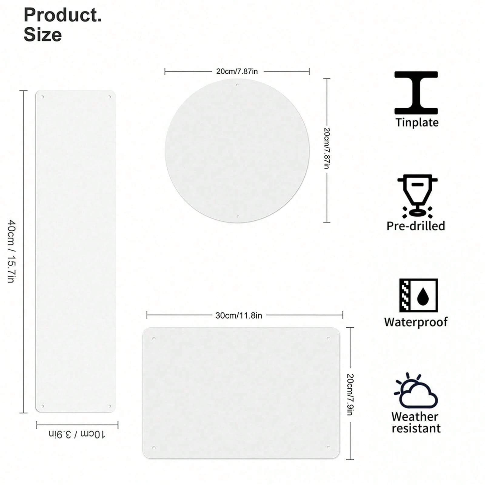 2D Flat - 2D Plane, 1 Vintage  - Home Bathroom Door Signs 评论和价格