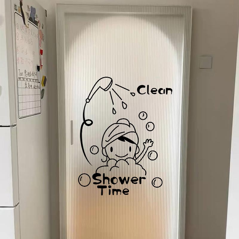 1pc Clean Shower Time Cute Lit - Tiny Home Bathroom Kit 评论和价格