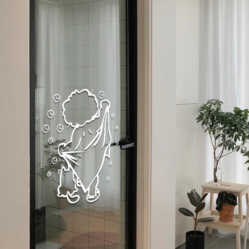 1pc Clean Shower Time Cute Lit - Tiny Home Bathroom Kit 评论和价格