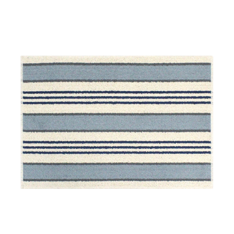 VIKAMA Korean Minimalist Strip - Zara Home Bathroom Rug 评论和价格