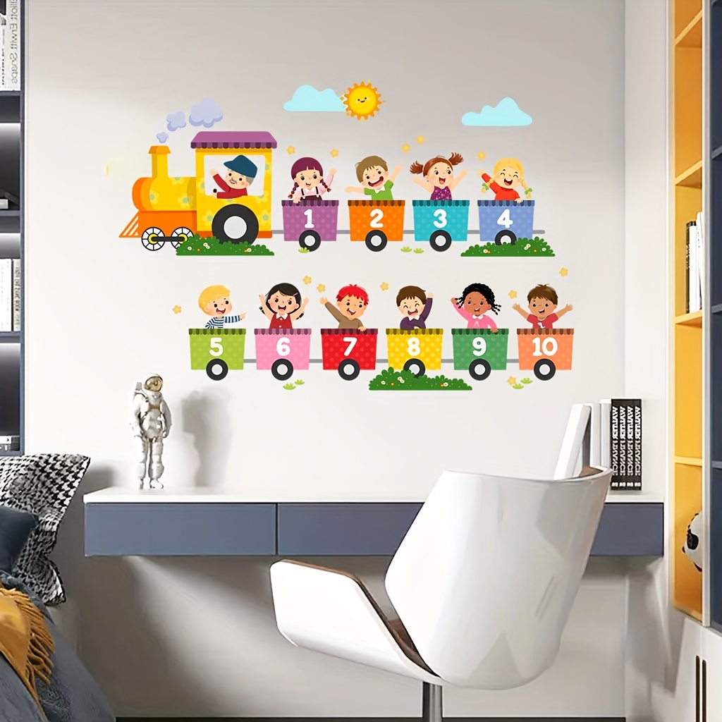 2Pcs Colorful Educational Digi - Home One Bathroom 评论和价格