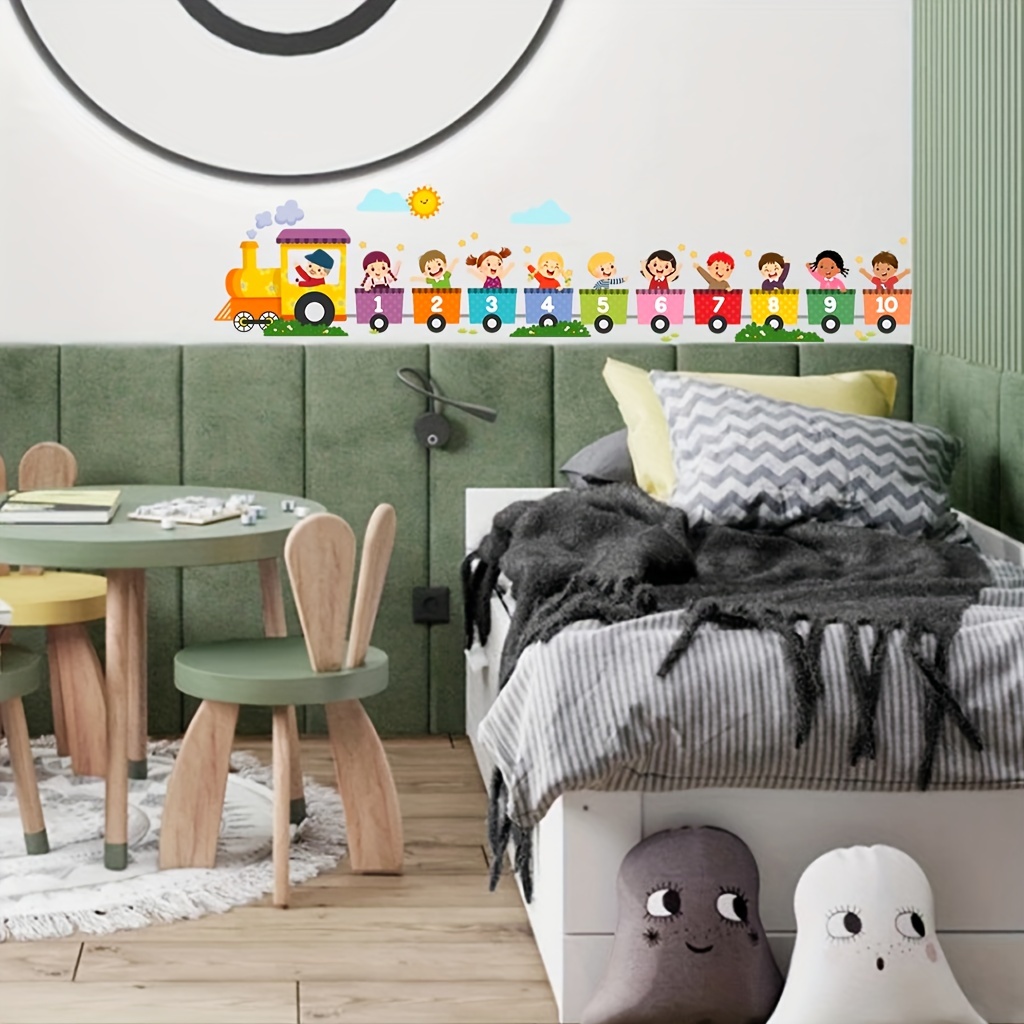 2Pcs Colorful Educational Digi - Home One Bathroom 评论和价格