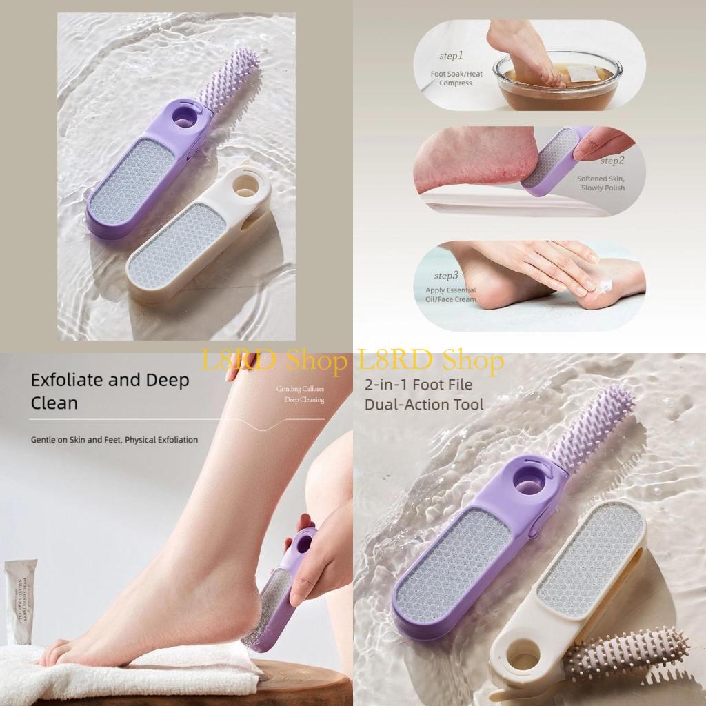 L8RD (1 Piece) Foot File Sided - Home One Bathroom 评论和价格