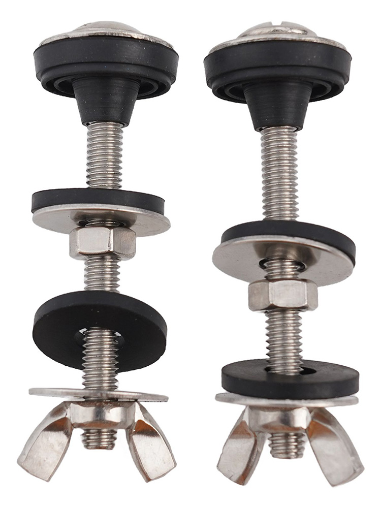 2pcs Toilet Tank To Bowl Bolt  - Tiny Home Bathroom Kit 评论和价格
