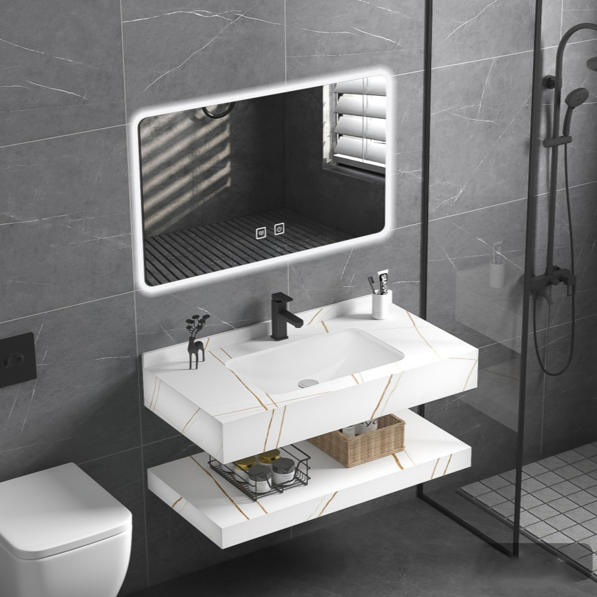 Bathroom CabinetDurable Double - Home Bathroom Vanity 评论和价格