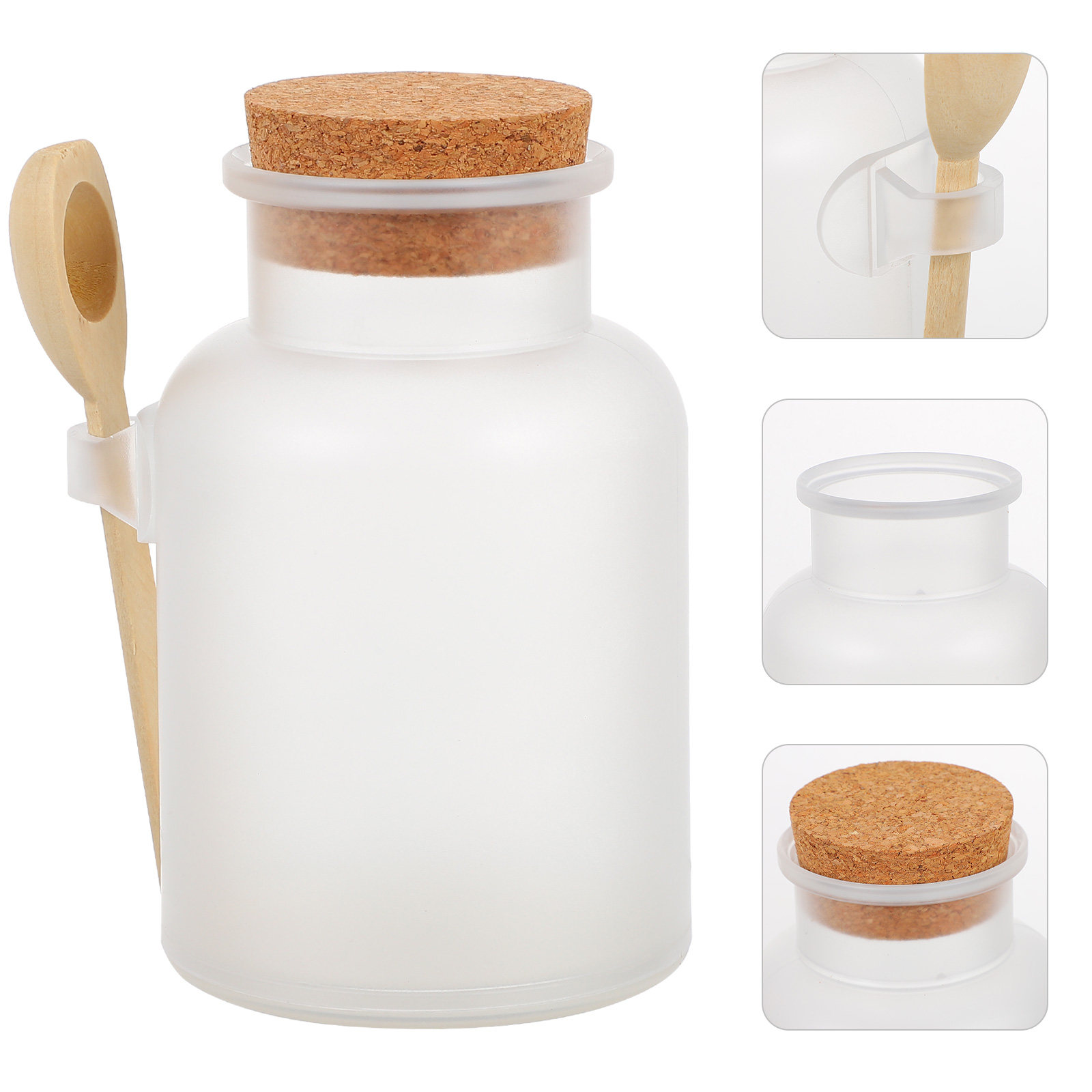 1Pcs Mask Powder Holder Bath S - Bath Salts Jar 评论和价格