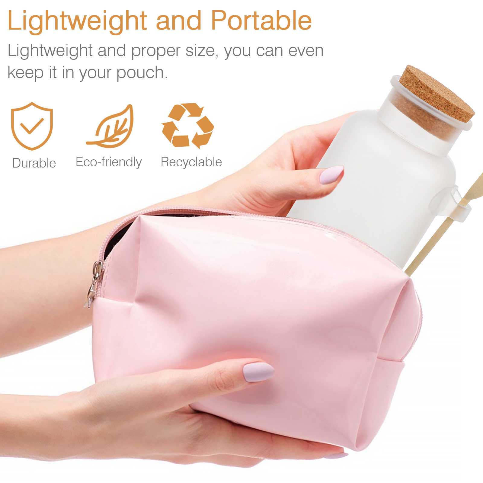 1Pcs Mask Powder Holder Bath S - Bath Salts Jar 评论和价格