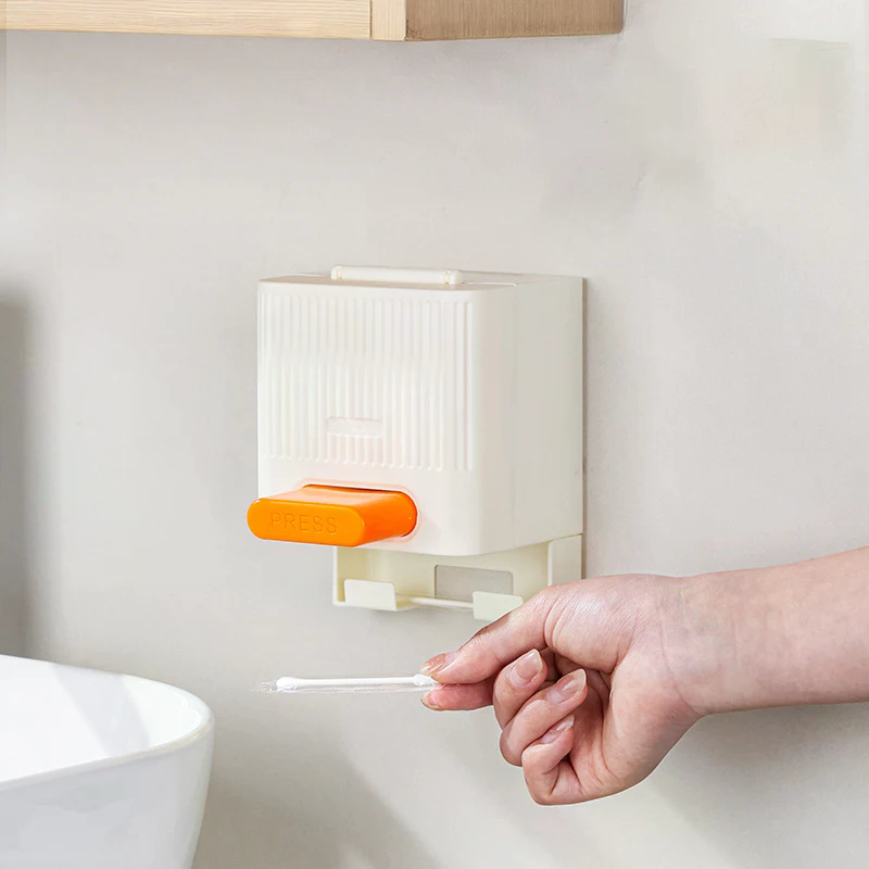Press Cotton Swab Box Automati - Home One Bathroom 评论和价格