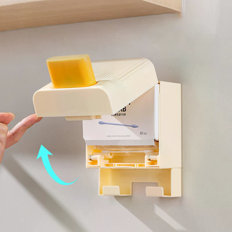 Press Cotton Swab Box Automati - Home One Bathroom 评论和价格