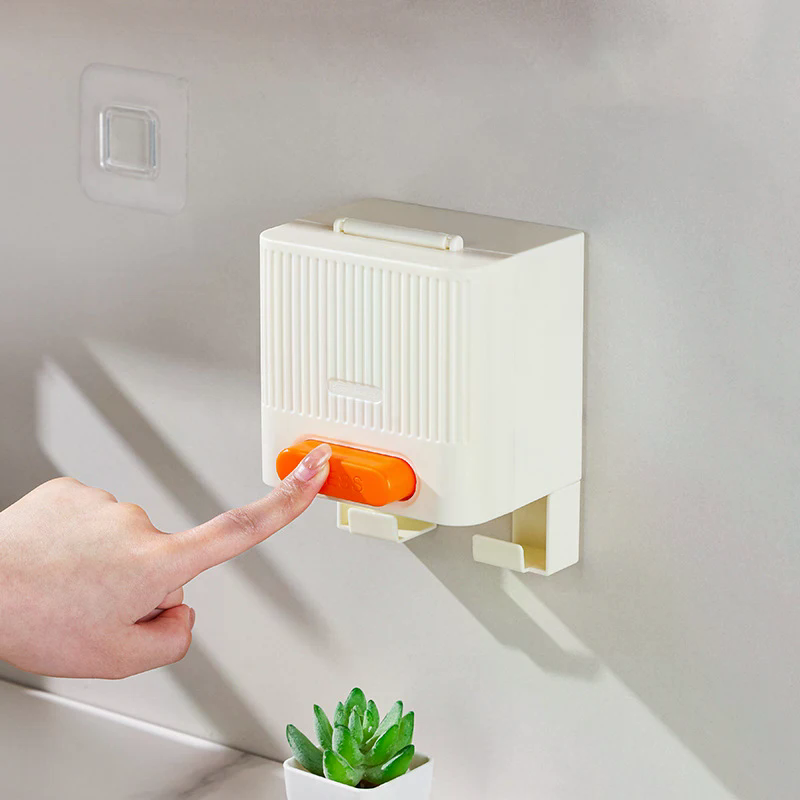 Press Cotton Swab Box Automati - Home One Bathroom 评论和价格