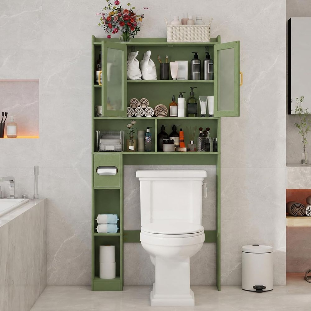 Space-Saving Acrylic Over-the- - Home Bathroom 评论和价格