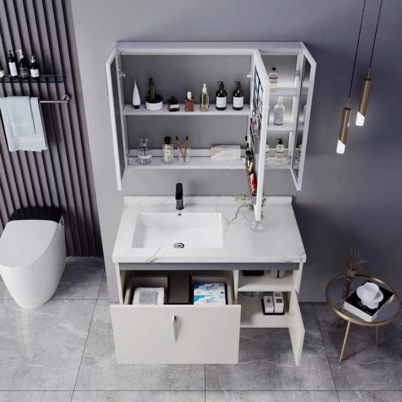 Bathroom CabinetModern Floatin - Home Bathroom Vanity 评论和价格