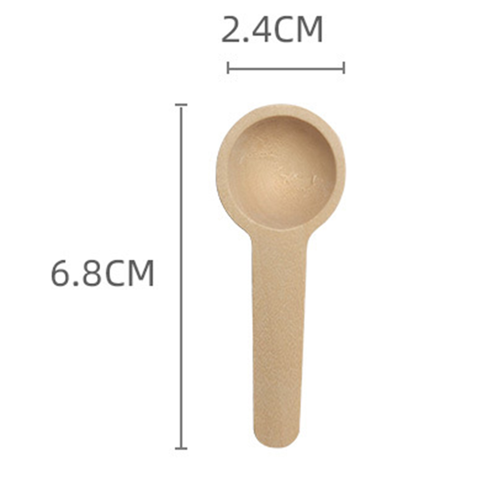 5Pcs Small Wooden Spoons Mini  - Bath Salts Jar 评论和价格