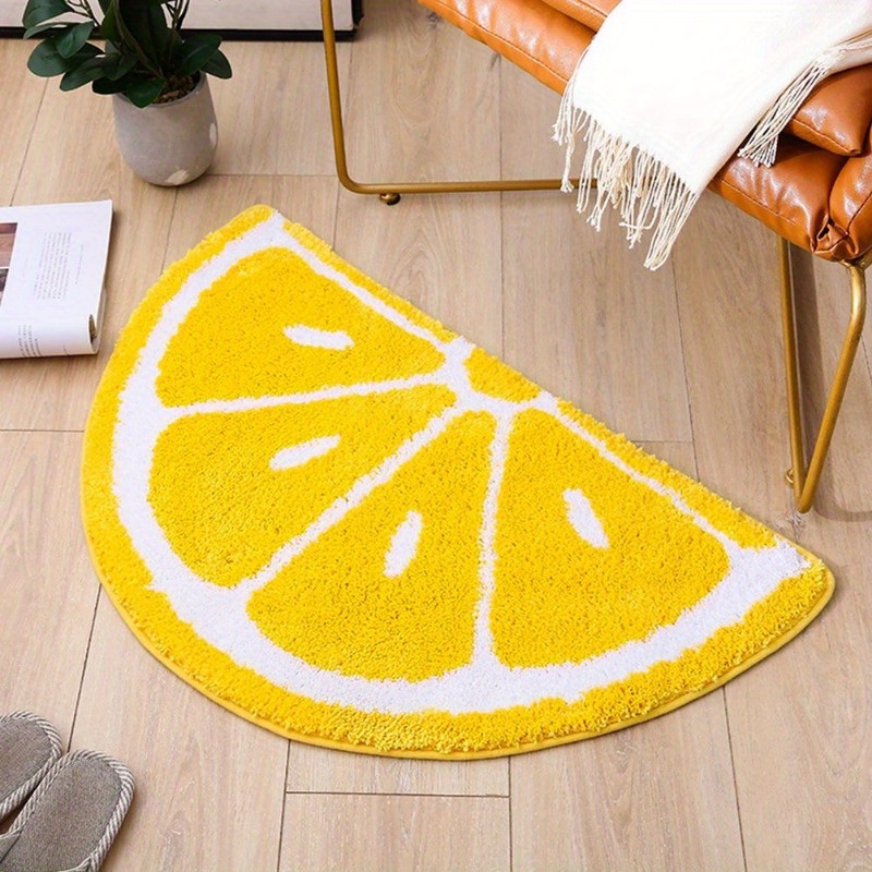 VIKAMA Fresh Lemon Style Bathr - Zara Home Bathroom Rug 评论和价格