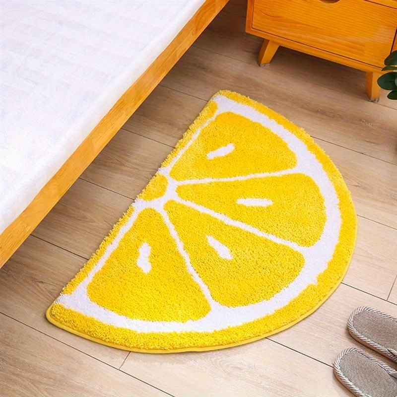 VIKAMA Fresh Lemon Style Bathr - Zara Home Bathroom Rug 评论和价格