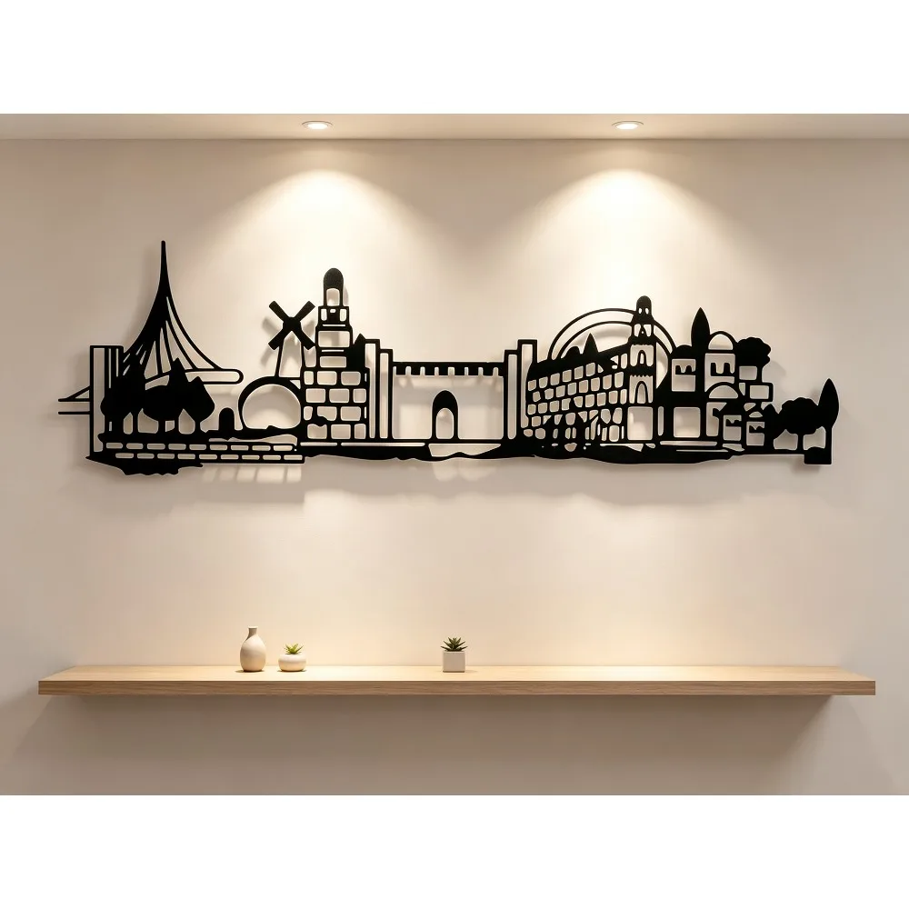 CIFBUY Iron Wall Art Jerusalem - Home & Bathroom Building Products Pte Ltd Reviews 评论和价格