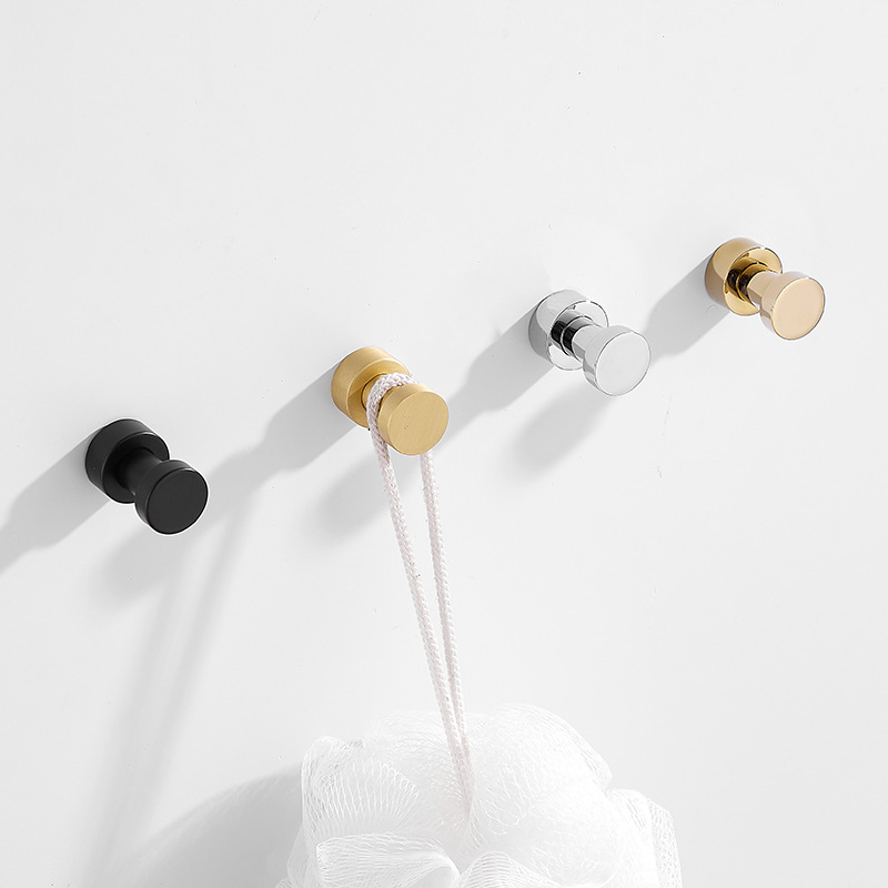 2/3/4/5pcs Brass Robe Hooks Ru - Tiny Home Bathroom Kit 评论和价格