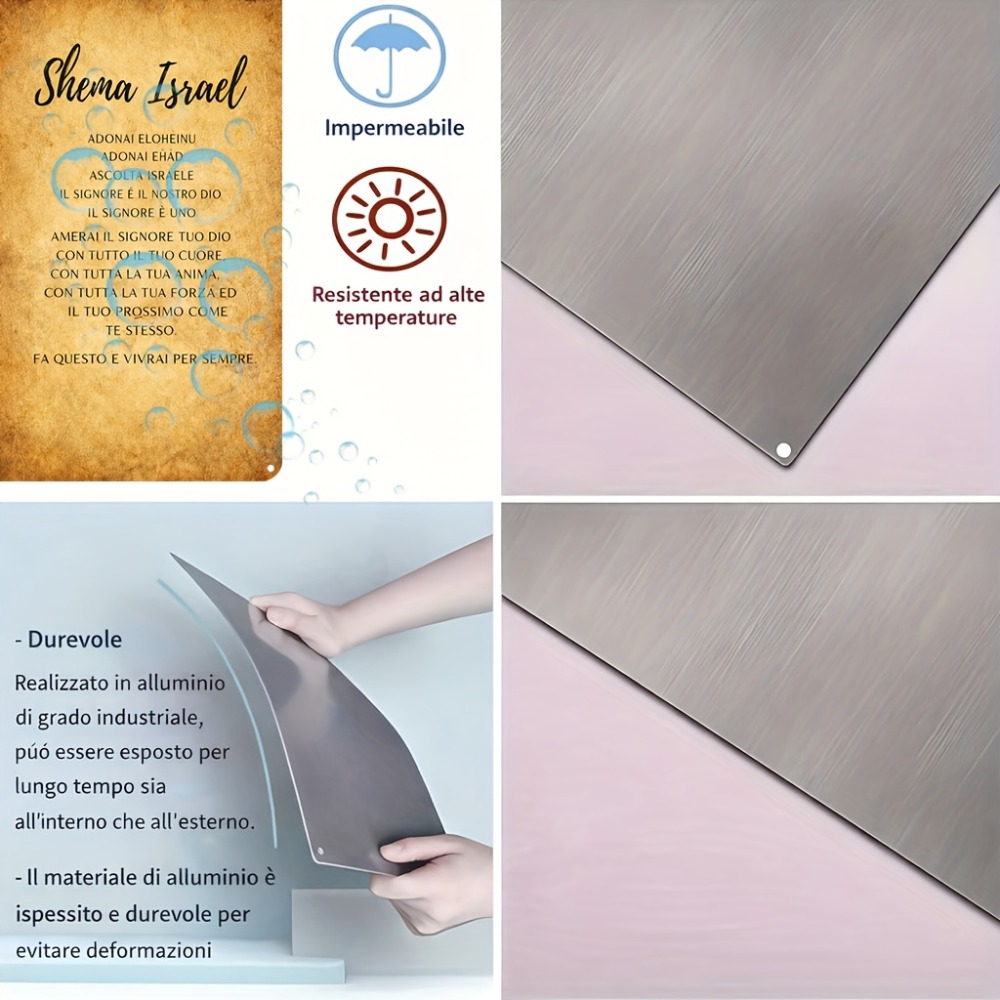 CIFBUY  Hebrew Scripture Alumi - Home & Bathroom Building Products Pte Ltd Reviews 评论和价格